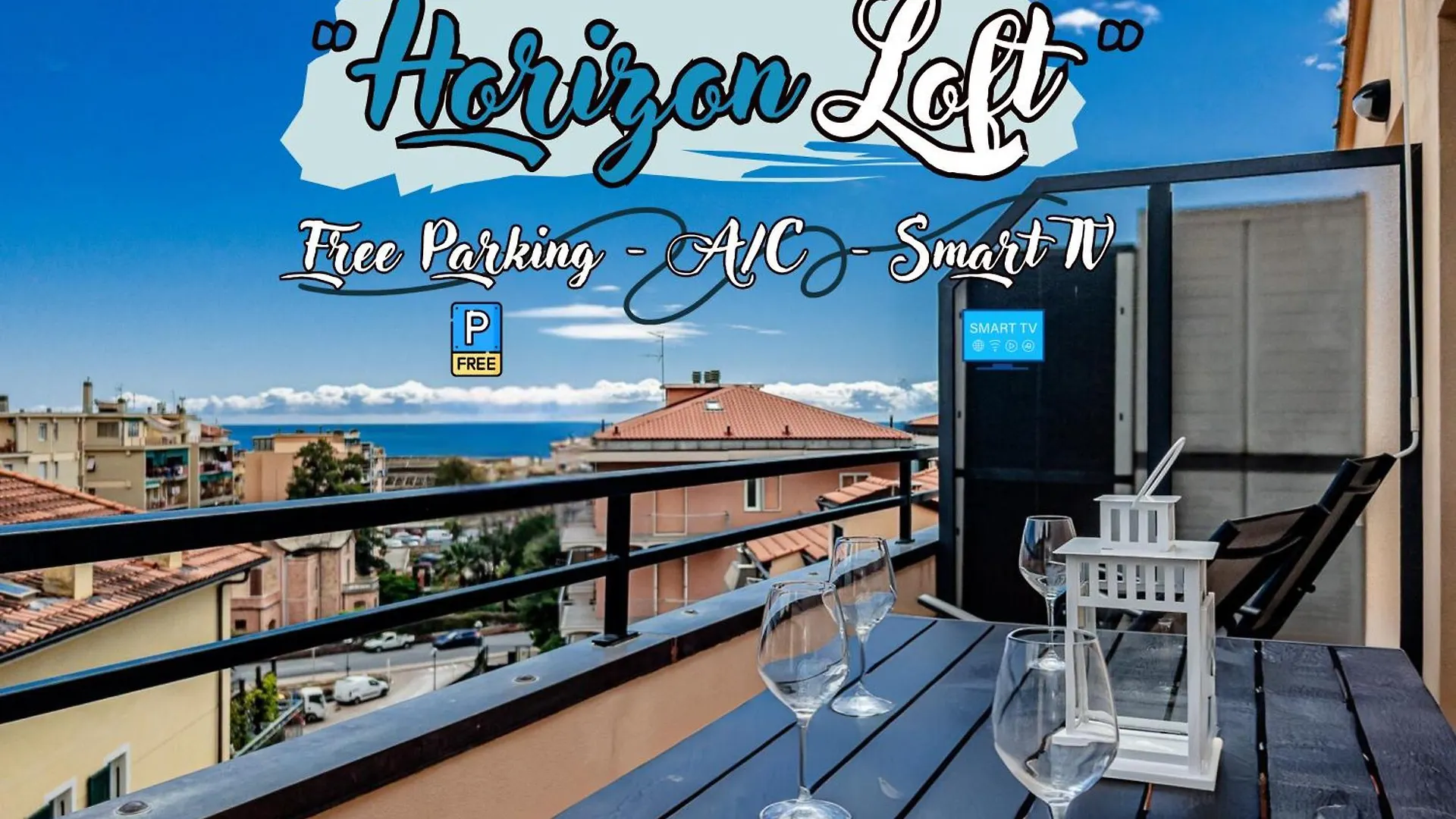 Horizon Loft - Free Parking - Ac - Smart Tv Apartman Pietra Ligure